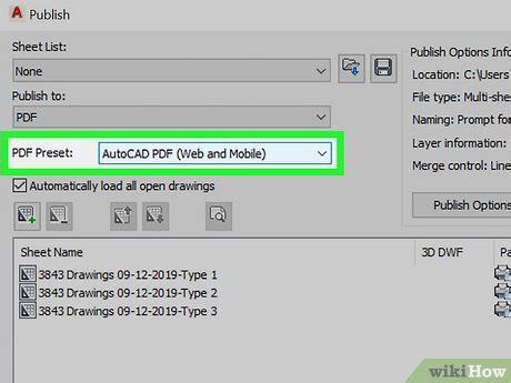 Cara Untuk Mengonversi Berkas Autocad Menjadi Dokumen Pdf