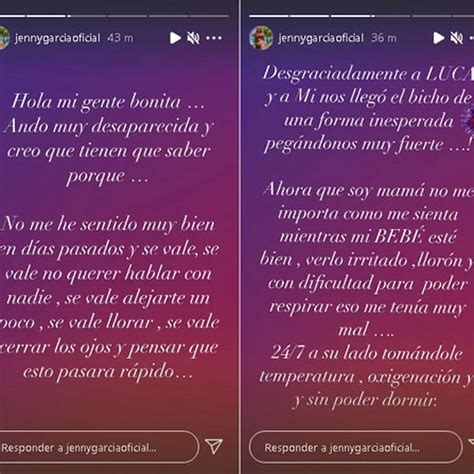 Jenny García Y Su Bebé De Dos Meses Dieron Positivo A Covid 19 Infobae