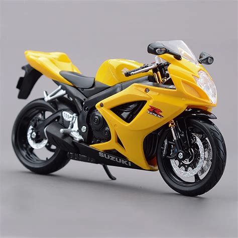 MAISTO SZK GSX R600 motorcycle model 1:12 scale Motorcycle Diecast ...