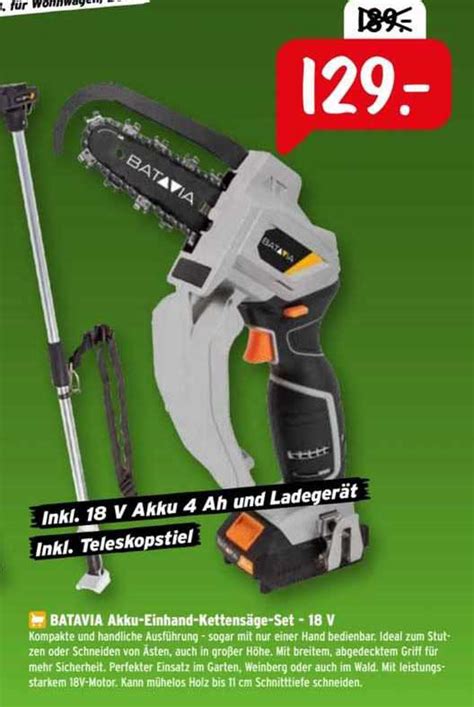 Batavia Akku Einhaud Kettens Ge Set V Angebot Bei Raiffeisen Markt