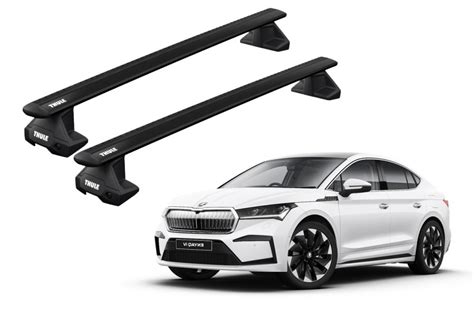 Barras THULE EVO WingBar para autos SKODA Enyaq Coupé IV desde 2021 negro