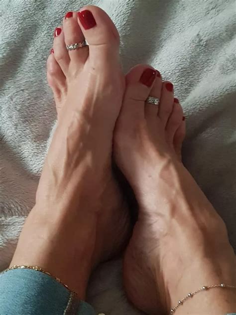 Red Pedicure Nudes FootFetish NUDE PICS ORG