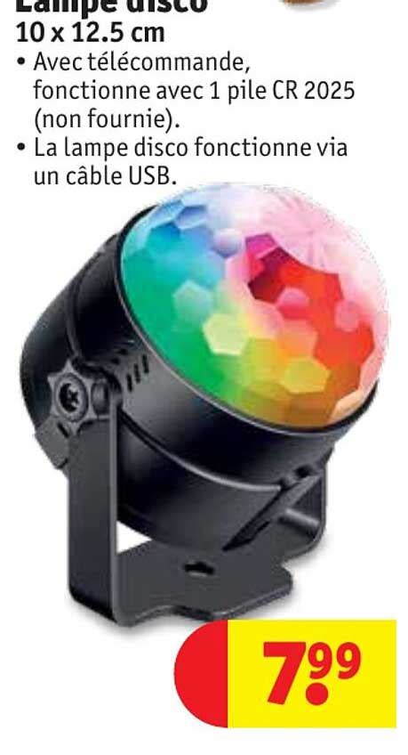 Promo Lampe Disco Chez Kruidvat ICatalogue Fr