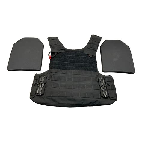 Mehler Vario Molle Tactical Body Armour Stab Vest With Ballistic Plate