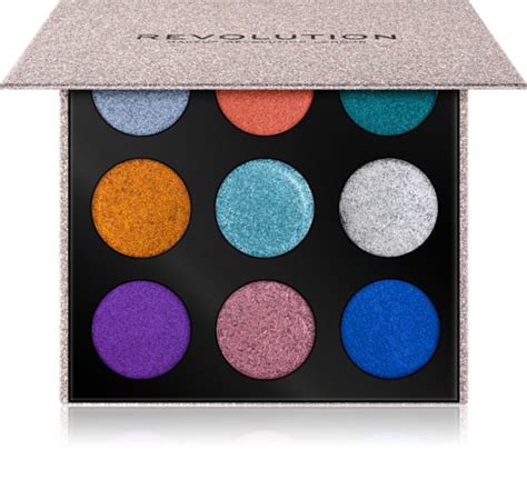 Makeup Revolution Pressed Glitter Palette Palette De Paillettes