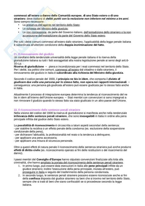 Appunti Lezione Diritto Penale 1 Primo Semestre