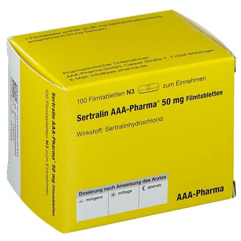 Sertralin Mg Aaa Pharma St Mit Dem E Rezept Kaufen Shop Apotheke