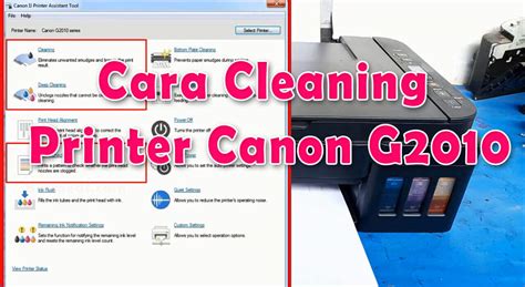 2 Cara Cleaning Printer Canon G2010 Paling Mudah Dan Lengkap