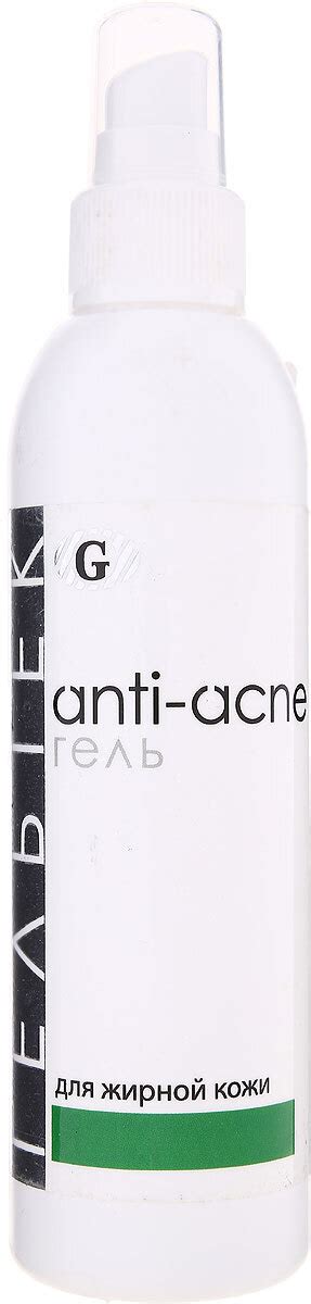 Гель для жирной кожи Гельтек Anti-Acne, 200 мл — купить в интернет ...