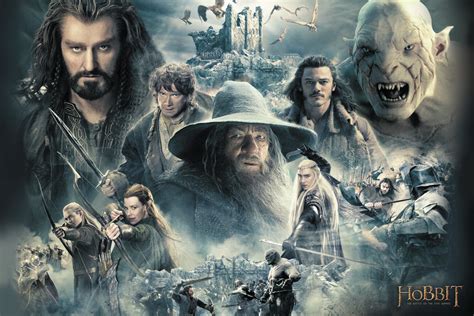 Wall Art Print Hobbit The Battle Of The Five Armies Scene Ts