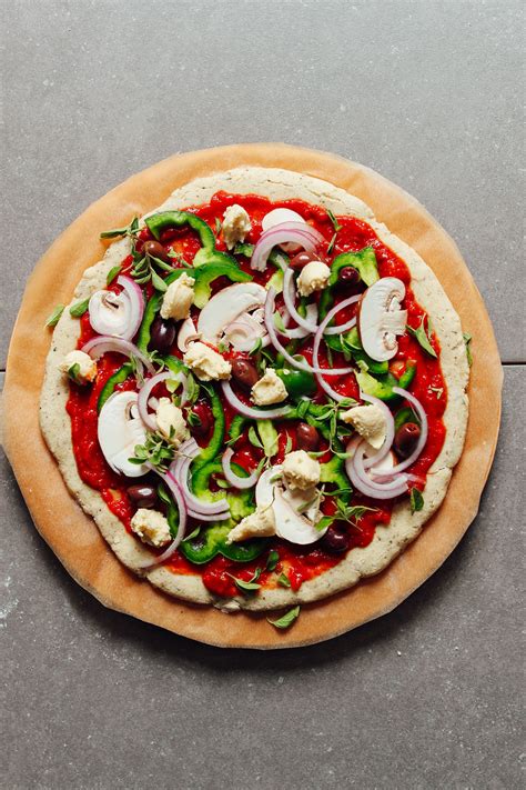 Vegan Gluten-Free Pizza Crust | Minimalist Baker Recipes