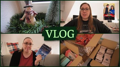 Weihnachtsdeko und filme beendete und aktuelle Bücher VLOG YouTube