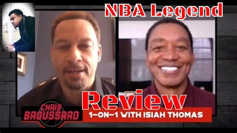 Chris Broussard Goes On With Isiah Thomas Review Youtube