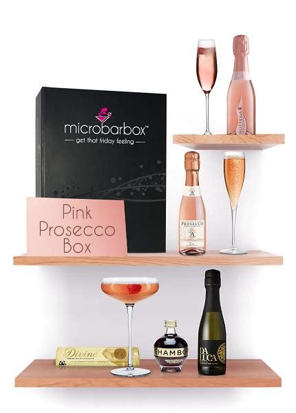 Pink Prosecco T Set Cocktail T Boxes Gin Prosecco Rum