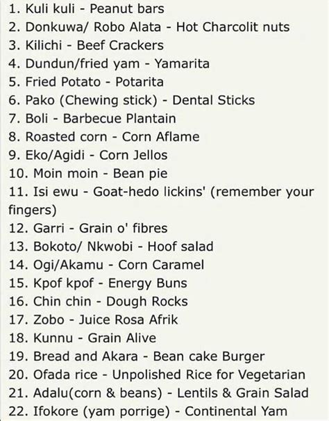 22 Appropriate Names Of Nigerian Foods You Probably Didn't Know - Food ...