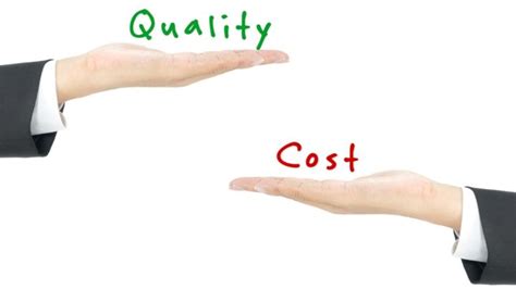 Tips To Maintain The Right Balance Between Costs And Quality