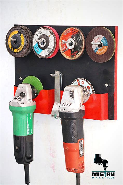 Angle Grinder Holder Diy Grinder Storage Rack Diy Holder Garage