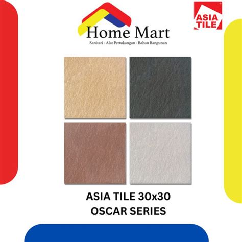 Jual Asia Tiles Keramik Lantai Oscar Series 30x30 Oscar Brown