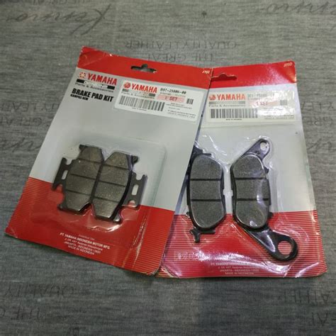 Yamaha Xsr Mt R V Front Rear Brake Pad Set Genuine Shopee