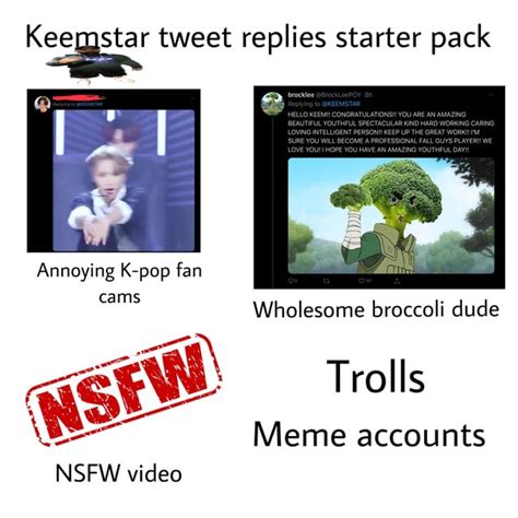 Keemstar Tweet Replies Starter Pack Rstarterpacks