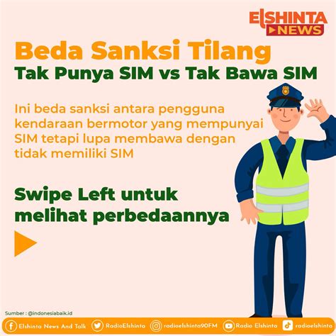 Radio Elshinta On Twitter Catat Ya Perbedaan Sanksi Dan Denda Antara