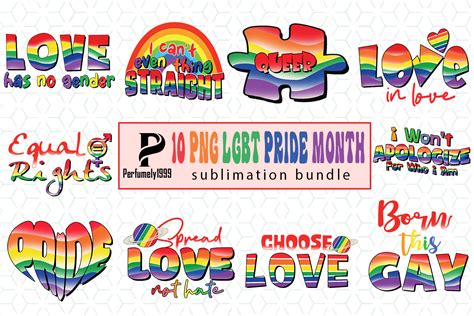 Lgbt Pride Month Bundle Graphic By Perfumely Creative Fabrica