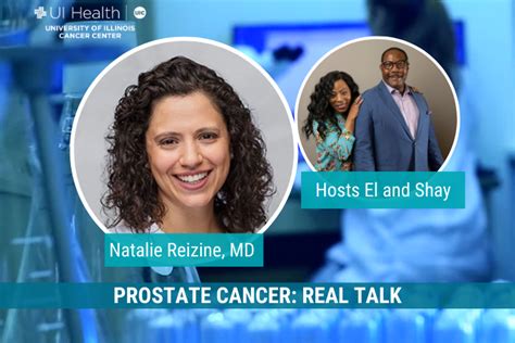 Reizine On Prostate Cancer Podcast University Of Illinois Cancer Center