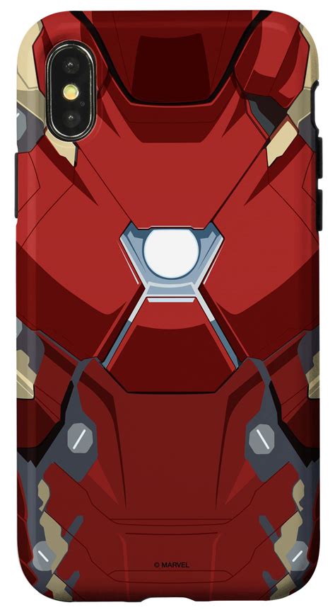 Iphone X Xs Marvel Iron Man Tony Stark Armor Case Ubicaciondepersonas