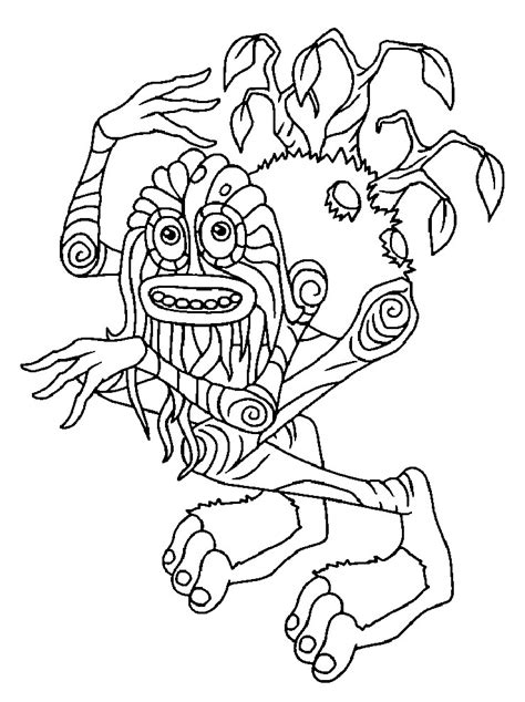 Coloring Pages My Singing Monsters Coloring Pages