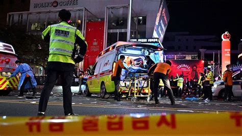 Seoul Halloween Crowd Crush At Least 153 Dead In Crowd Surge