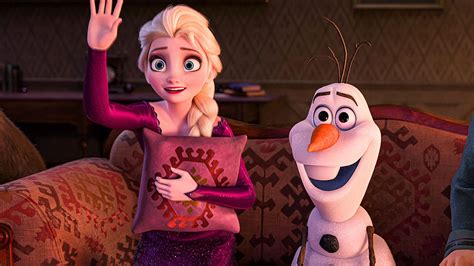 Frozen 2 Movie Clips Olaf Anna And Elsa Play Charades 2019 Youtube