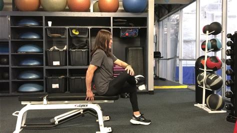 Seated Piriformis Stretch Youtube