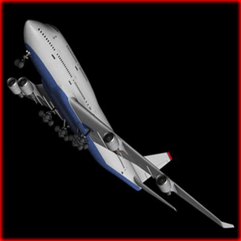 boeing 747 3d model