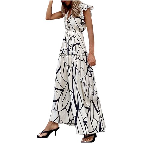 IMai Summer Dresses For Women 2024 Maxi Petite Cocktail Dresses For