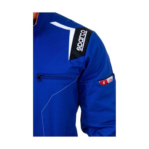 Combinaison SPARCO Mecano MS 4 Bleu Bleu Vêtements de course