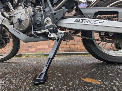 Adjustable Aluminum Side Stand For The Aprilia Tuareg Altrider