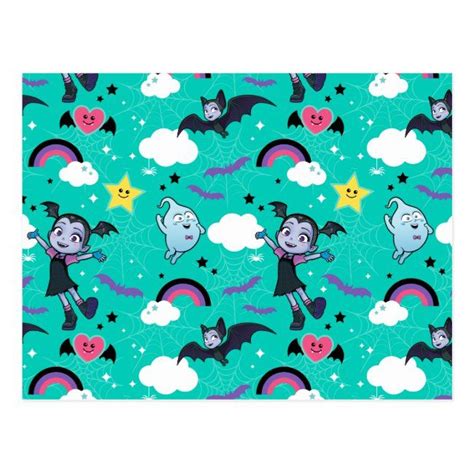 Vampirina Demi Friends are Magical Pattern Postcard #affiliate , # ...