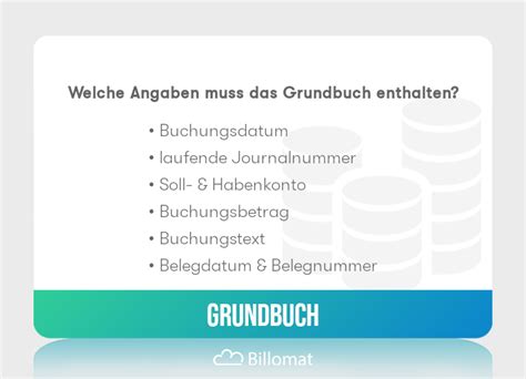 Grundbuch Definition Infos Mehr Billomat Buchhaltung