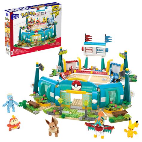 Mega Construx Pok Mon Traning Stadium Set Hwr Setdb