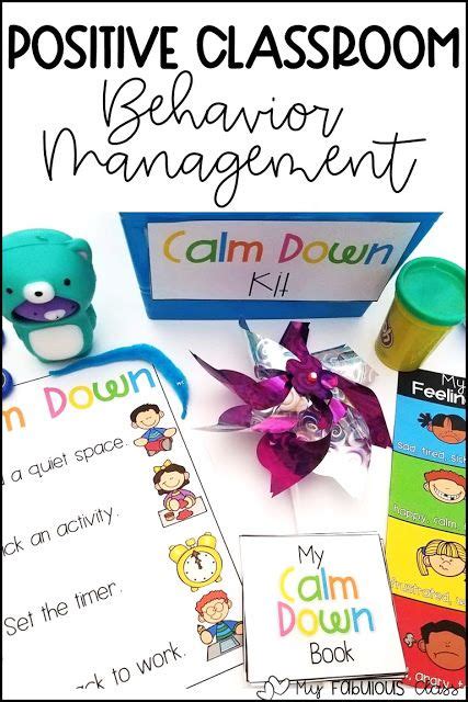 Positive Behavior Management For The Classroom My Fabulous Class Positive Behavior