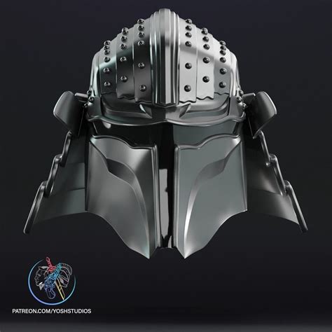 Samurai Mandalorian Helmet 3D Print File STL Etsy In 2023