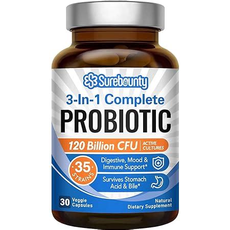 Amazon Vitalitown Probiotics 120 Billion CFUs 36 Strains With