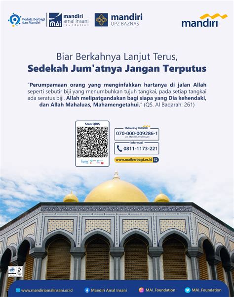 Jangan Terputus Sedekah Di Hari Jumat Lembaga Amil Zakat Nasional