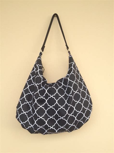 Fabric Crossbody Hobo Bag