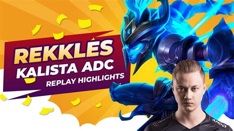 G2 Rekkles Plays KALISTA Vs Varus Hard Carry Replay HL EU