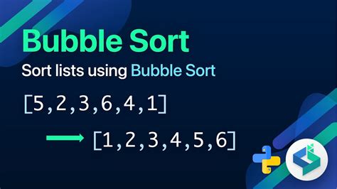 Sort Lists Using Optimized Bubble Sort In Python Youtube