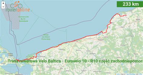 Trasa rowerowa Trasa rowerowa Velo Baltica Eurovelo 10 R10 część