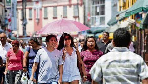 Temperatura En Lima Podr A Llegar A Los C Grados Y Se Extender A