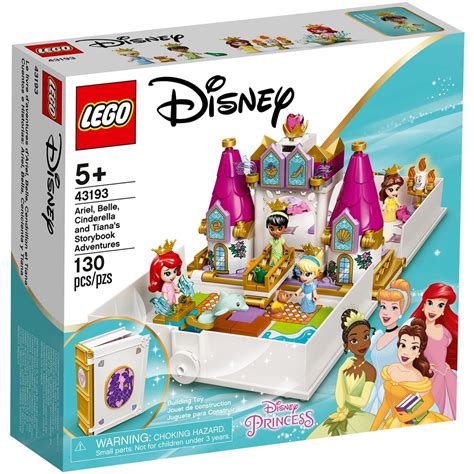 樂高LEGO 迪士尼公主系列 LT43193 Ariel Belle Cinderella Tiana s Storybook