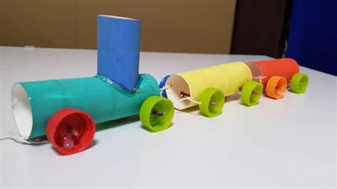 Toilet Paper Roll Train Craft